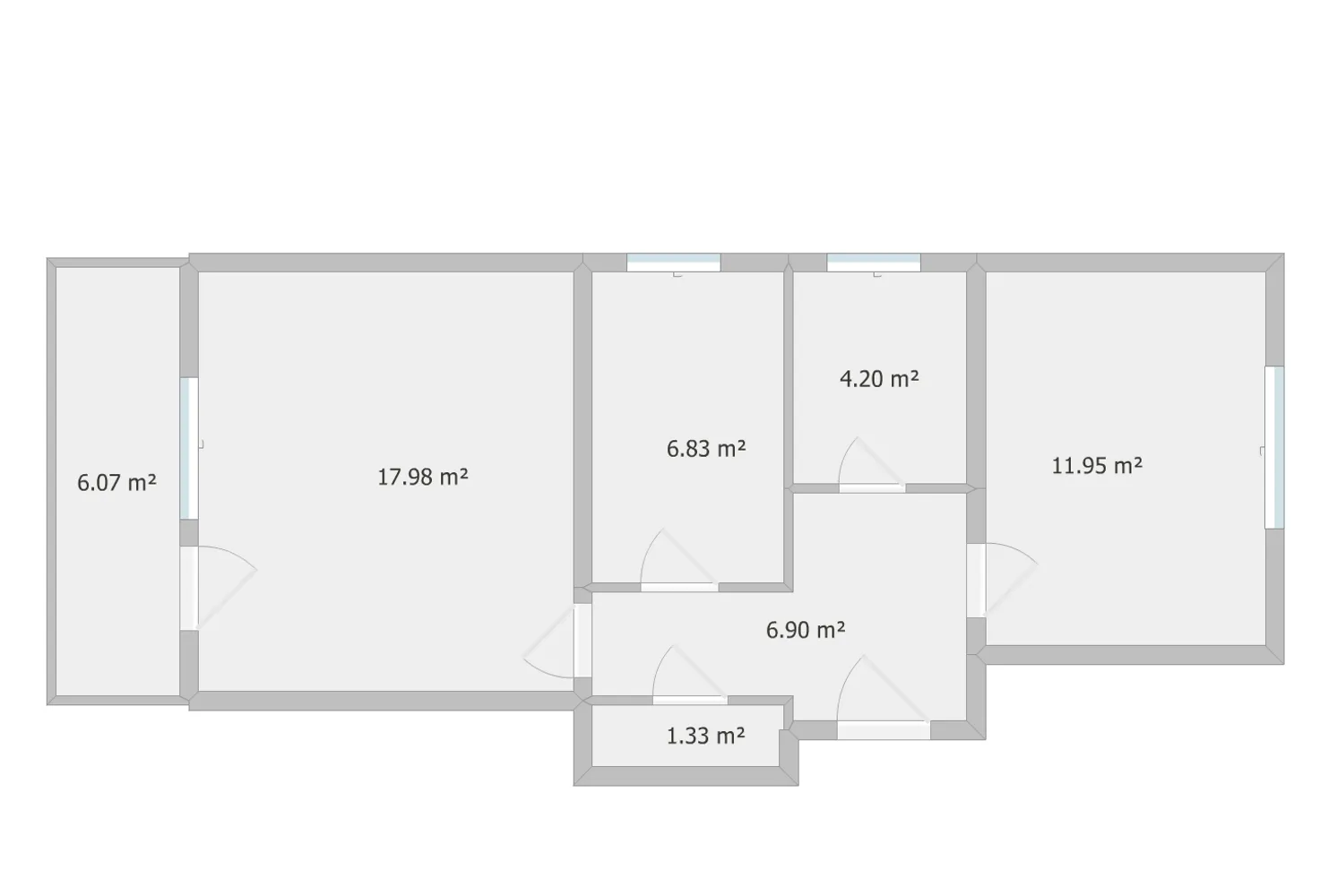 2 Zimmer Wohnung mit 50 m² in Essen – Bild 10