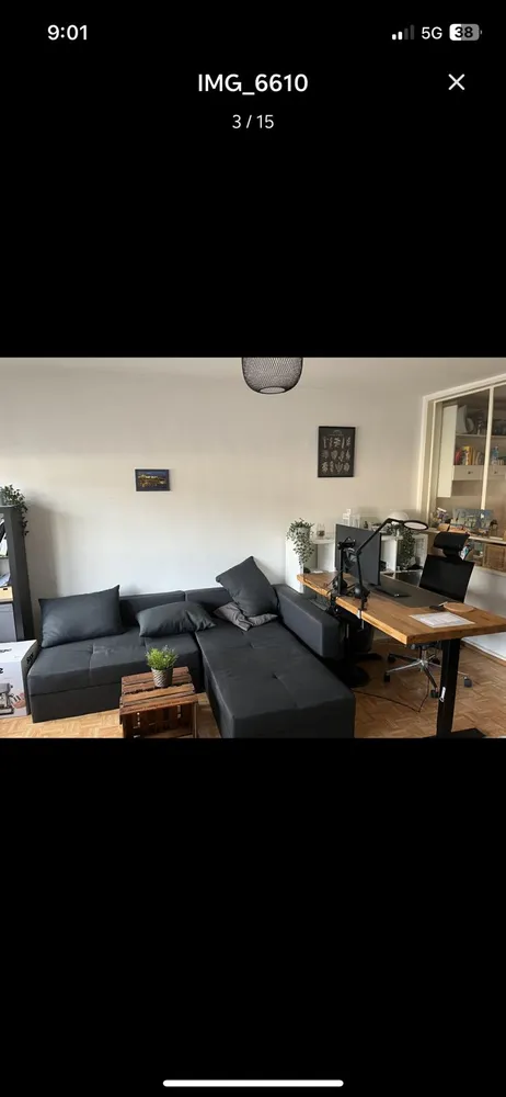 1 room apartment with 33 m² in Mannheim – Photo 3