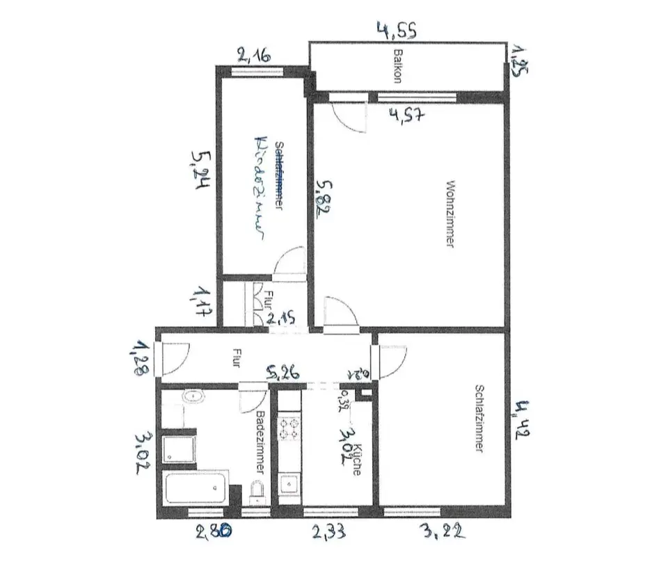 3 Zimmer Wohnung mit 83 m² in Schwabach – Bild 5