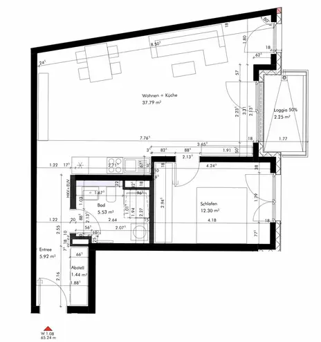 2 Zimmer Wohnung mit 65 m² in München – Bild 11