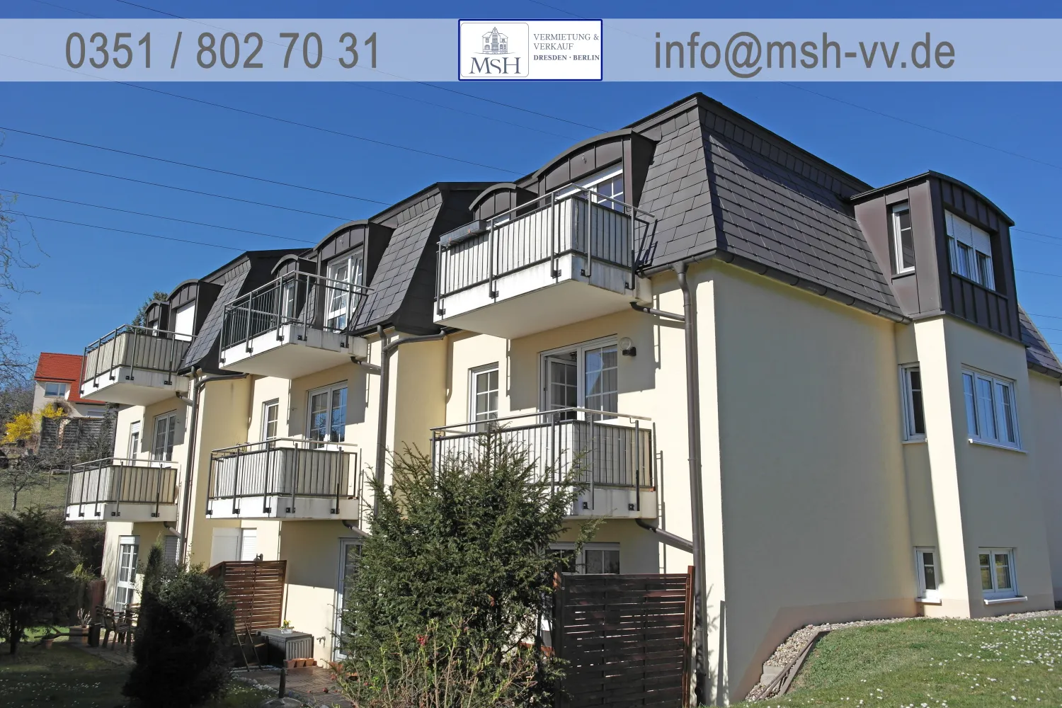 1 room apartment with 41 m² in Radebeul – Photo 2