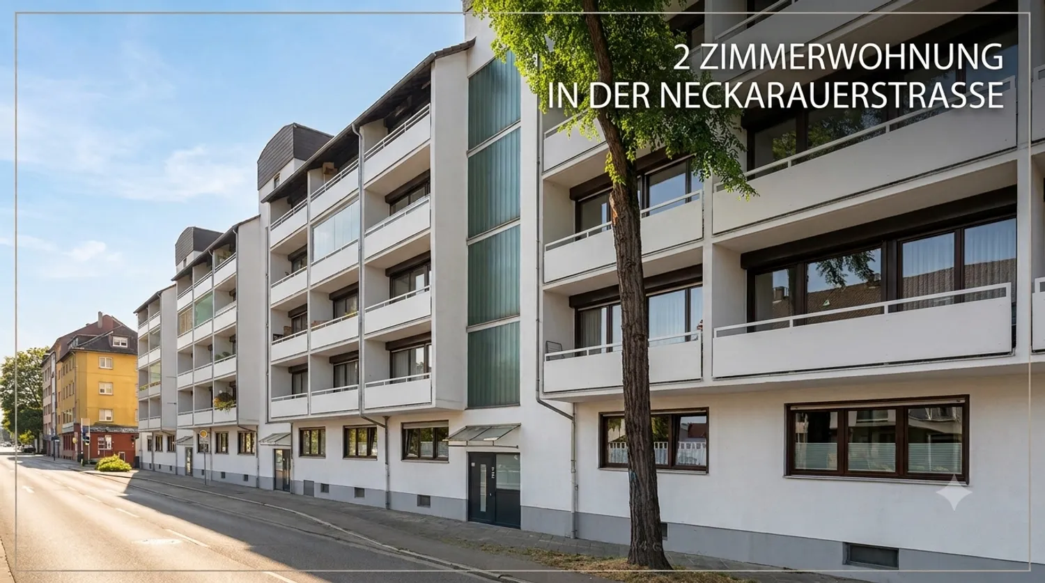 2 Zimmer Wohnung mit 52 m² in Mannheim – Bild 1