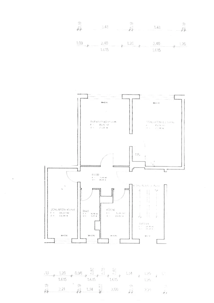 3 room apartment with 56 m² in Stendal – Photo 3