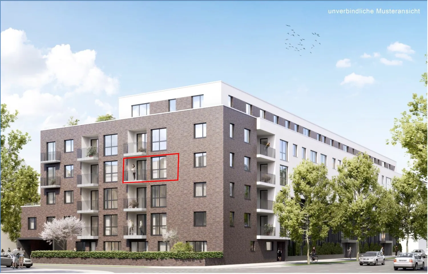 2 Zimmer Wohnung mit 63 m² in Hamburg – Bild 1