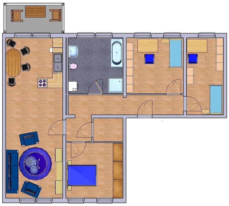 4 Zimmer Wohnung mit 91 m² in Mittweida – Bild 9