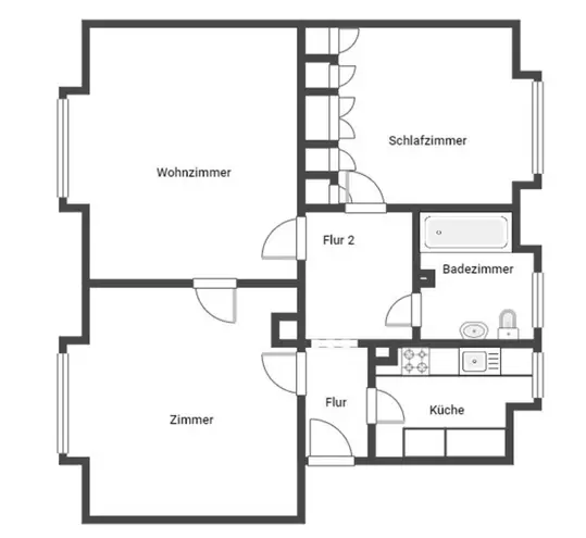 3 Zimmer Wohnung mit 74 m² in Stuttgart – Bild 8