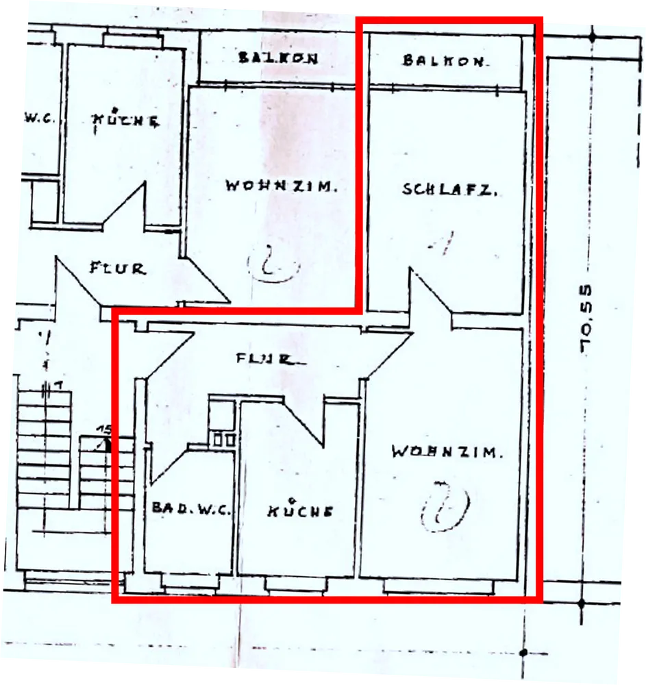 2 Zimmer Wohnung mit 48 m² in Krefeld – Bild 11