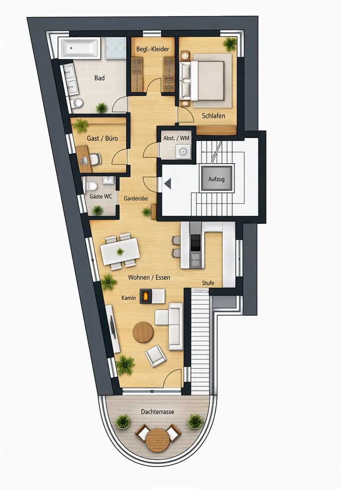 4 Zimmer Wohnung mit 125 m² in Paderborn – Bild 5