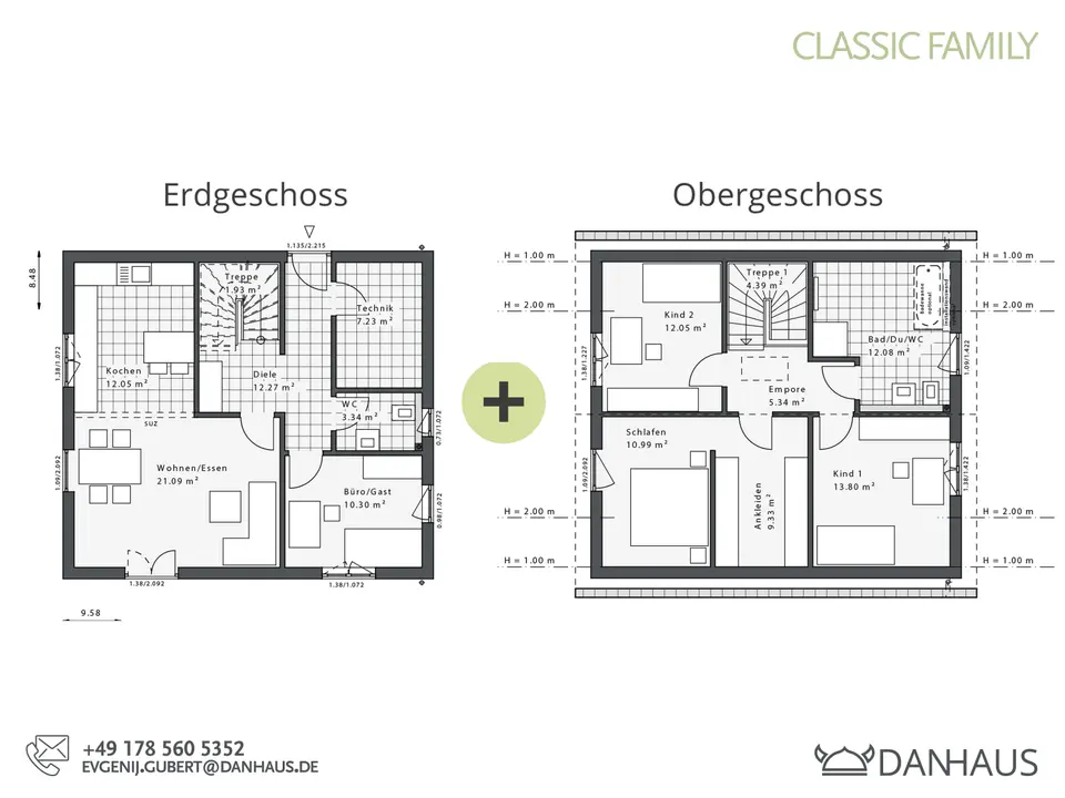 5 Zimmer Haus mit 136 m² in Hennef – Bild 2