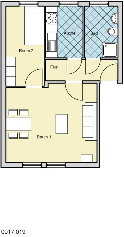 2 Zimmer Wohnung mit 39 m² in Wuppertal – Bild 4