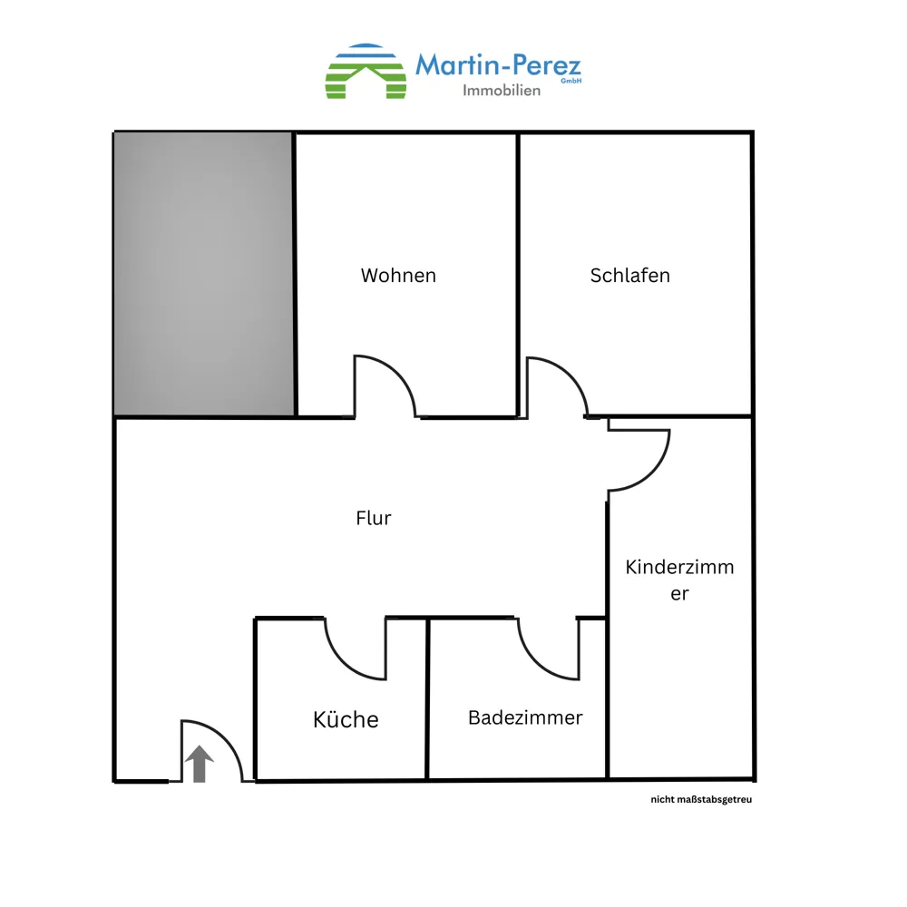 3 Zimmer Wohnung mit 92 m² in Hagen – Bild 3