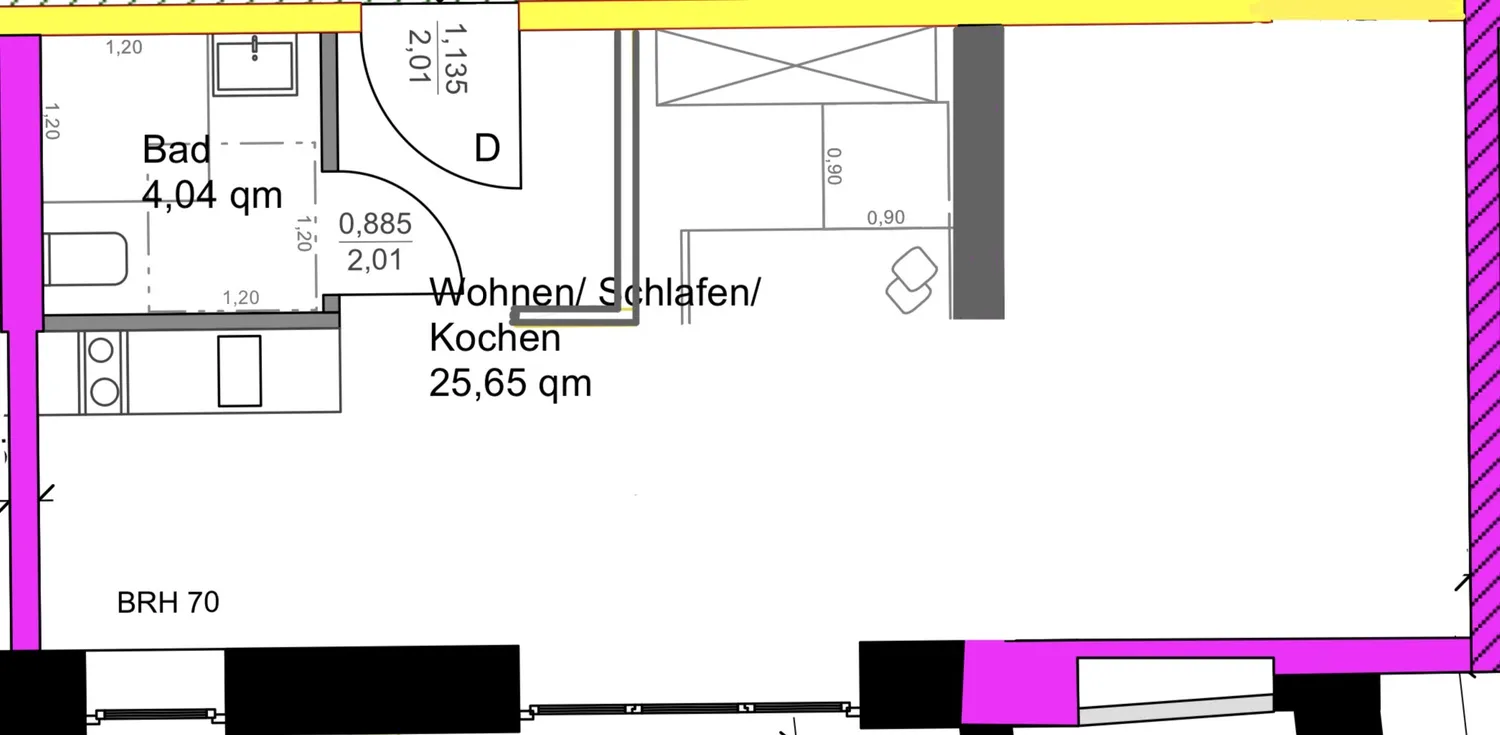 1 Zimmer Wohnung mit 46 m² in Bielefeld – Bild 6