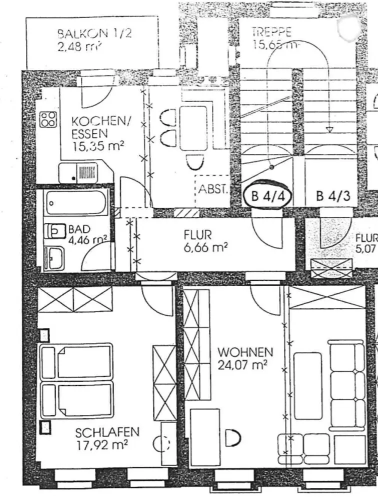 2 Zimmer Wohnung mit 67 m² in Dresden – Bild 3
