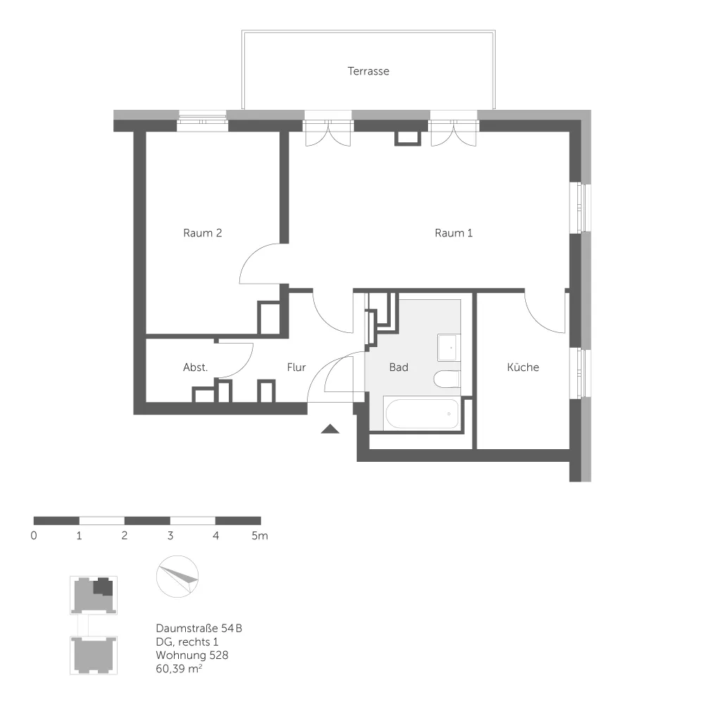 2 Zimmer Wohnung mit 60 m² in Berlin – Bild 10