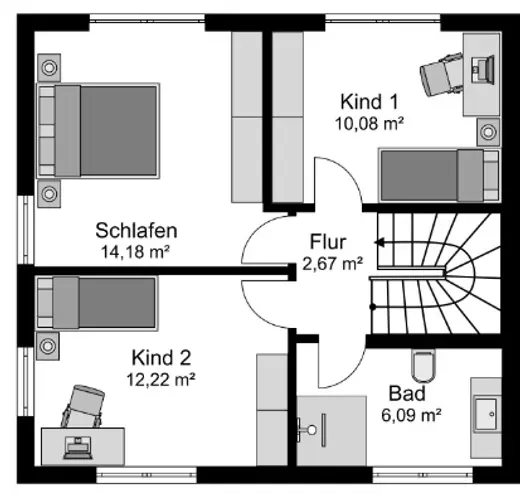 4 Zimmer Haus mit 95 m² in Berlin – Bild 9