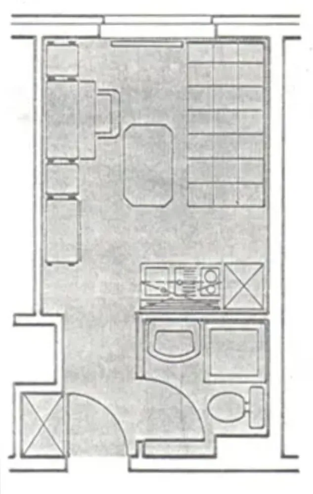 1 Zimmer Wohnung mit 14 m² in Wedel – Bild 1