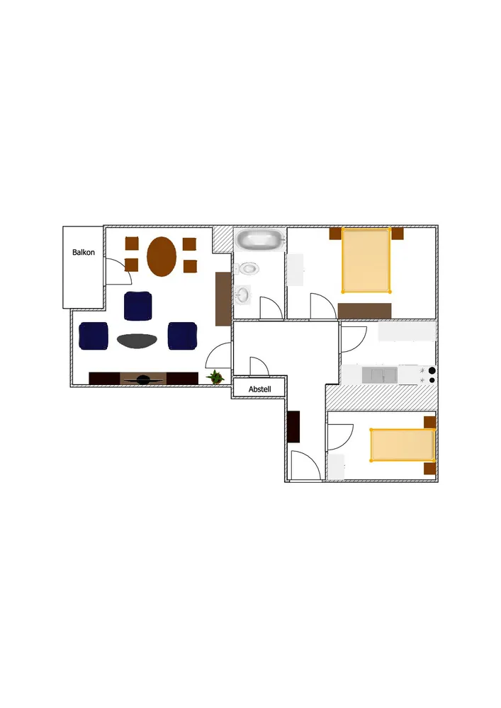 3 Zimmer Wohnung mit 69 m² in Halberstadt – Bild 4