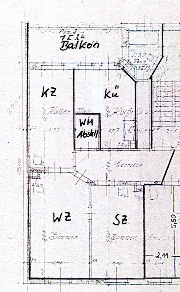 3 Zimmer Wohnung mit 89 m² in Leipzig – Bild 2