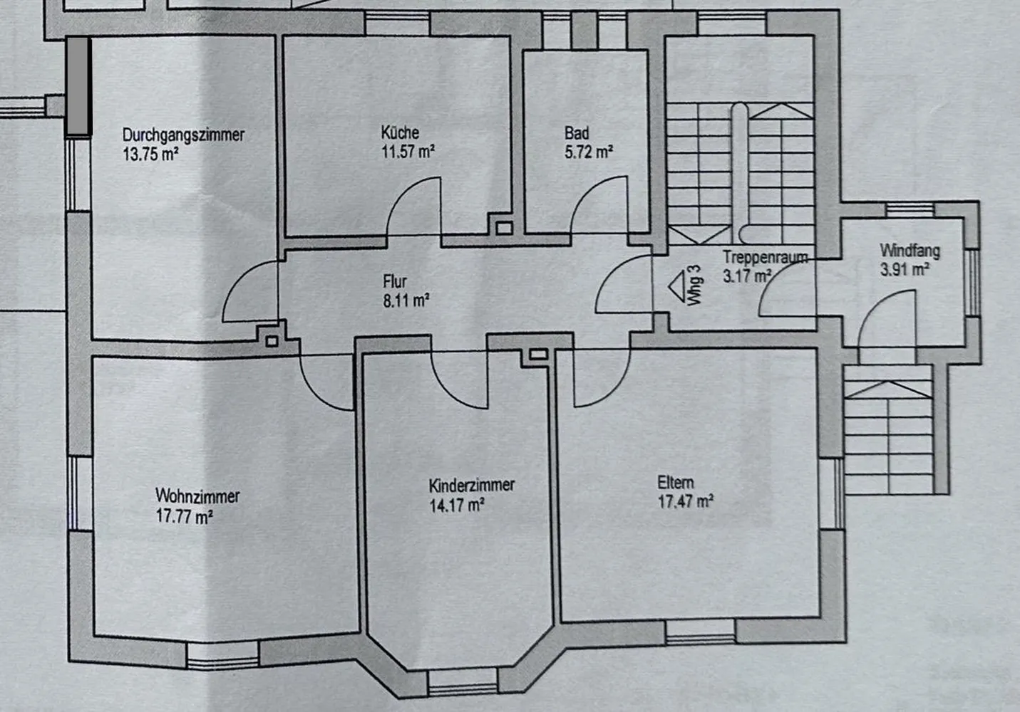 4 Zimmer Wohnung mit 95 m² in Augsburg – Bild 2