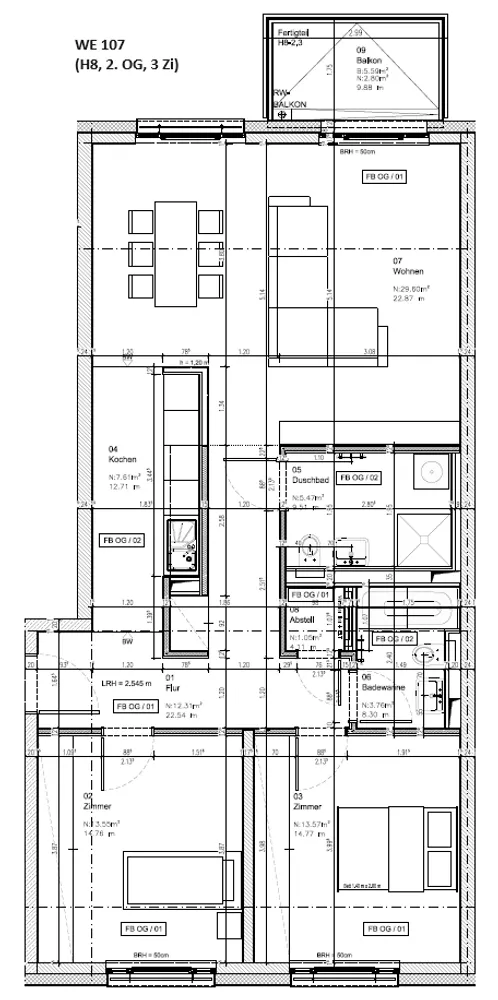 3 Zimmer Wohnung mit 90 m² in Bremen – Bild 10