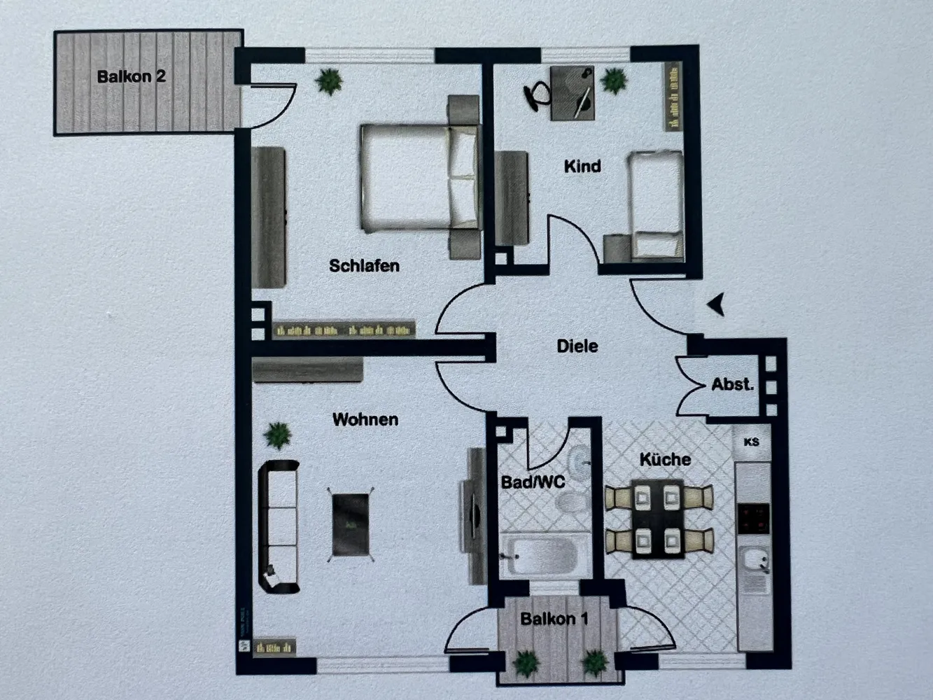 3 Zimmer Wohnung mit 70 m² in Köln – Bild 10