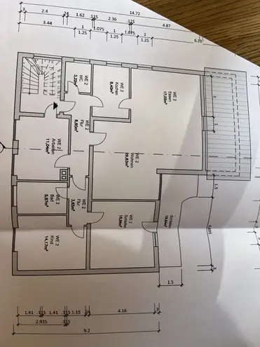 4 Zimmer Wohnung mit 122 m² in Karlsruhe – Bild 2