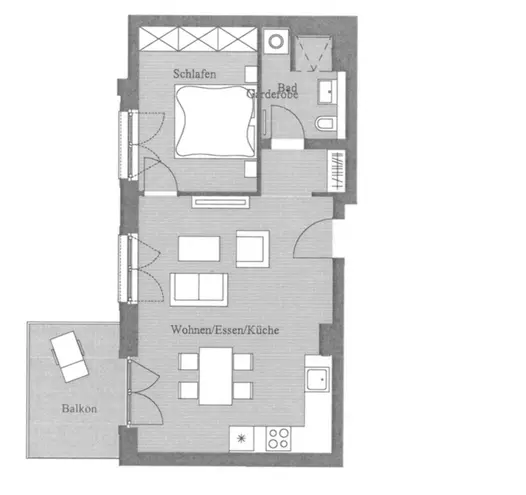 2 Zimmer Wohnung mit 52 m² in Berlin – Bild 8