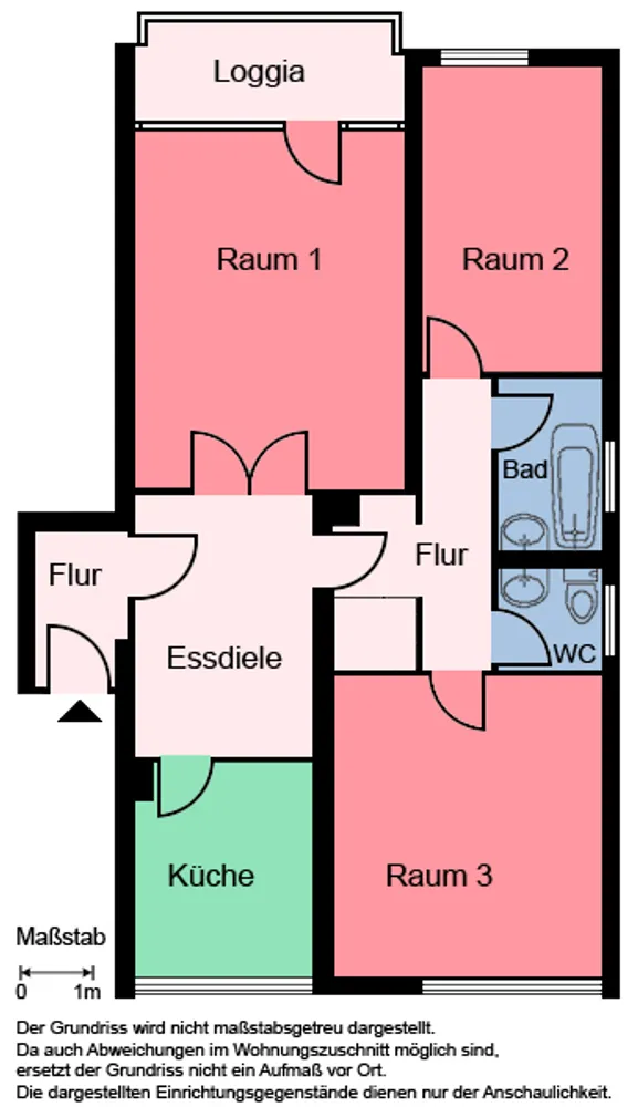 3 Zimmer Wohnung mit 76 m² in Dortmund – Bild 10