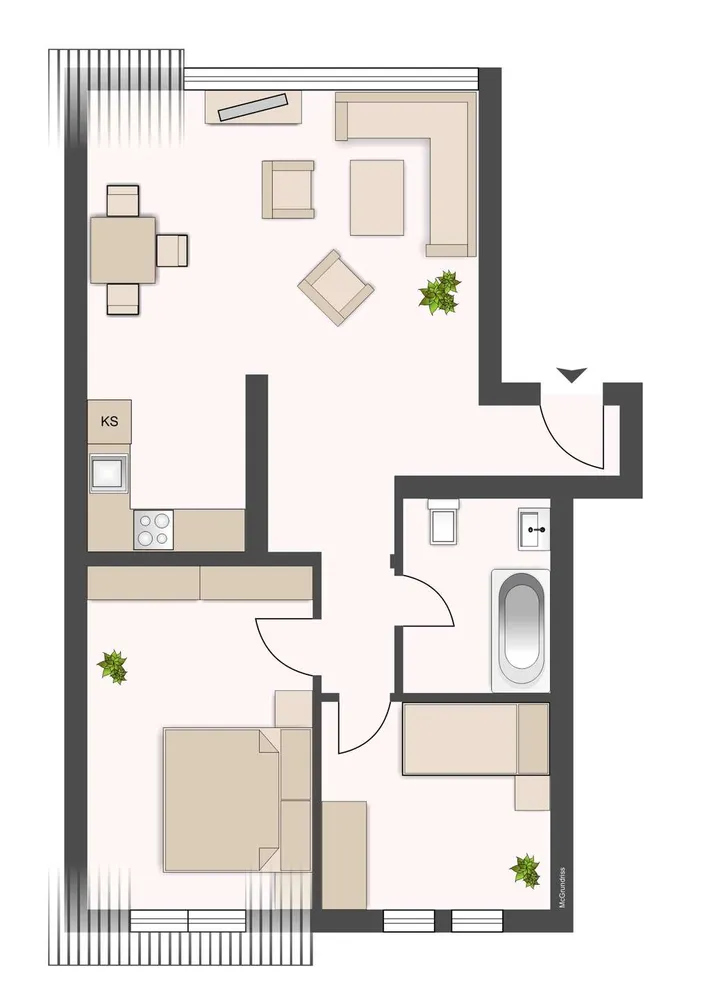 3 Zimmer Wohnung mit 67 m² in Leipzig – Bild 10