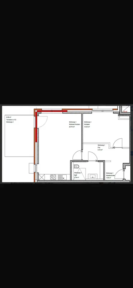 3 Zimmer Wohnung mit 75 m² in Kleve – Bild 5