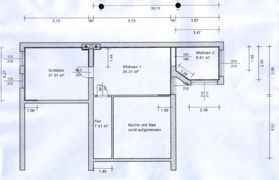 2 Zimmer Wohnung mit 84 m² in Lutherstadt Wittenberg – Bild 5
