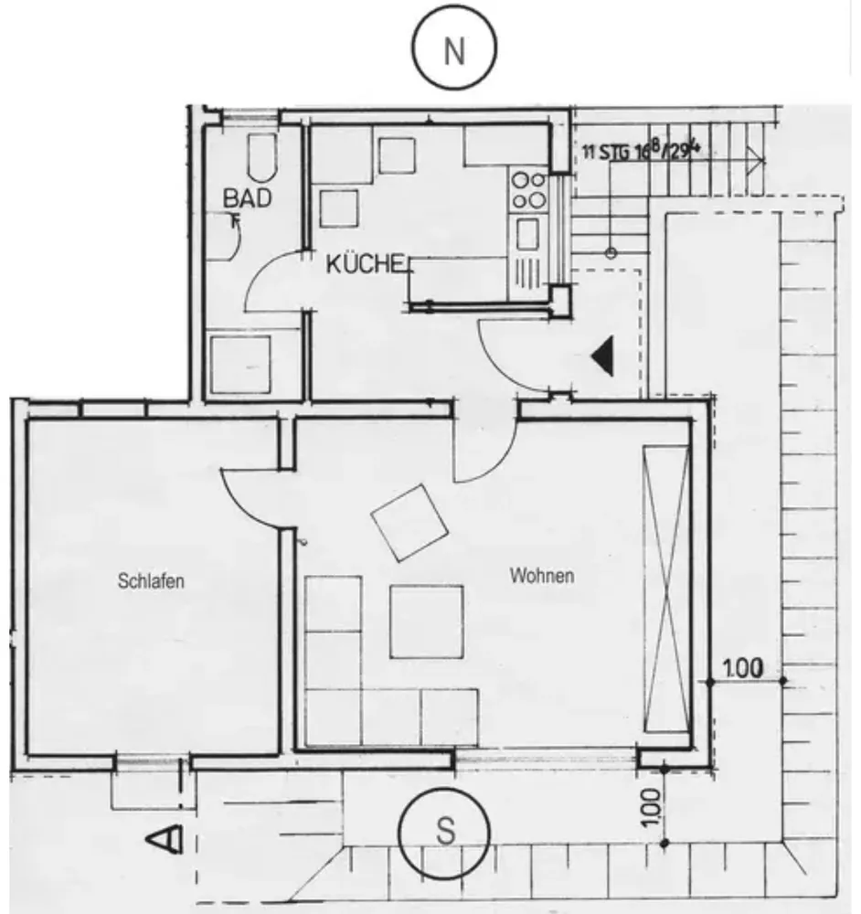 3 Zimmer Wohnung mit 58 m² in Darmstadt – Bild 6