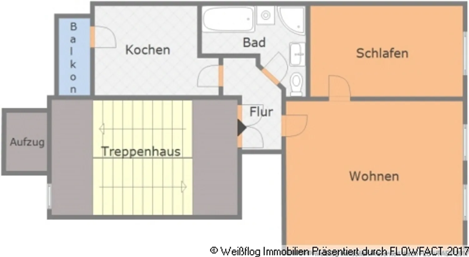 2 Zimmer Wohnung mit 56 m² in Riesa – Bild 5