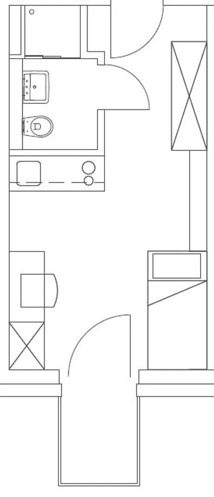 1 Zimmer Wohnung mit 21 m² in Düsseldorf – Bild 8