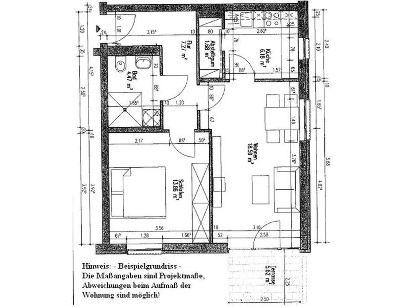 2 Zimmer Wohnung mit 53 m² in Halle (Saale) – Bild 4