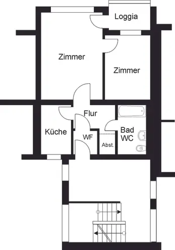 2 Zimmer Wohnung mit 47 m² in Braunschweig – Bild 9