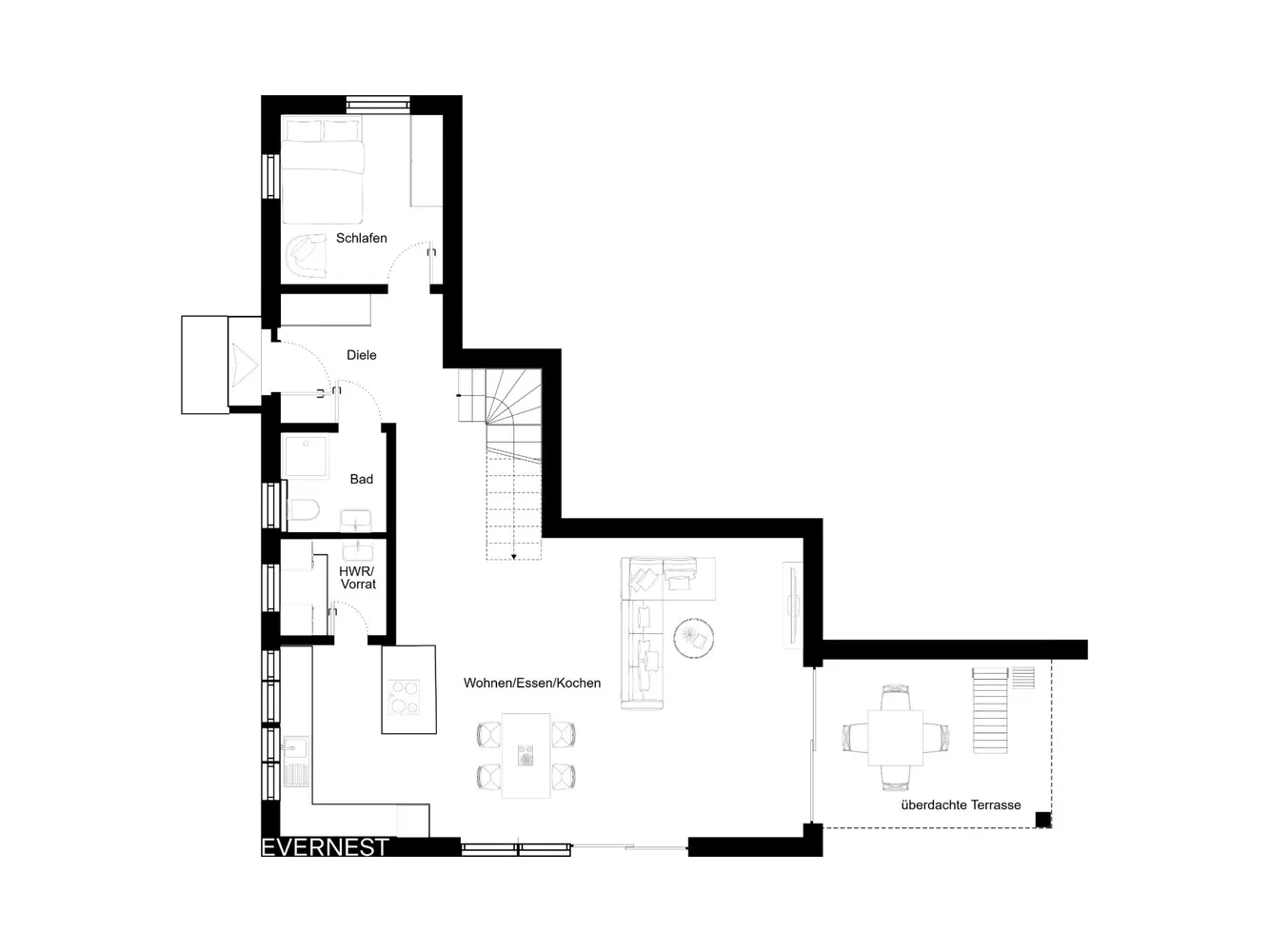 5 Zimmer Wohnung mit 158 m² in Bielefeld – Bild 1