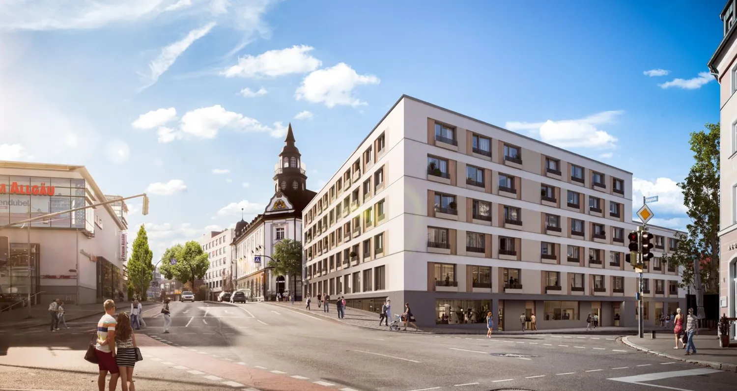 1 Zimmer Wohnung mit 39 m² in Kempten (Allgäu) – Bild 1