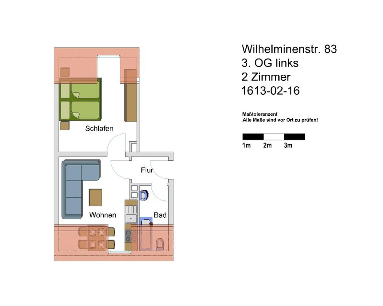 2 Zimmer Wohnung mit 33 m² in Gelsenkirchen – Bild 6