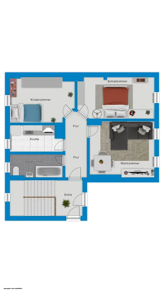 3 Zimmer Wohnung mit 65 m² in Halle (Saale) – Bild 7