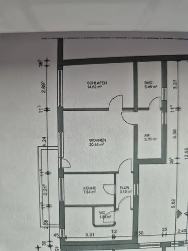 3 Zimmer Wohnung mit 61 m² in Bochum – Bild 3