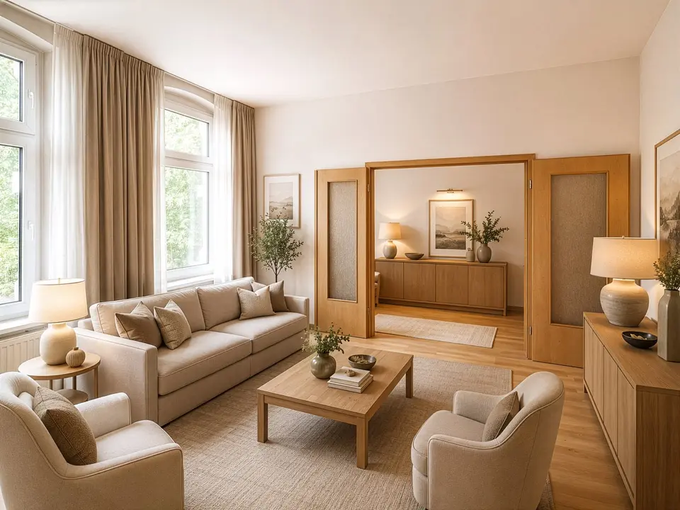 4 Zimmer Wohnung mit 87 m² in Köthen – Bild 1