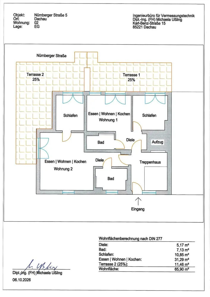 2 Zimmer Wohnung mit 66 m² in Dachau – Bild 5