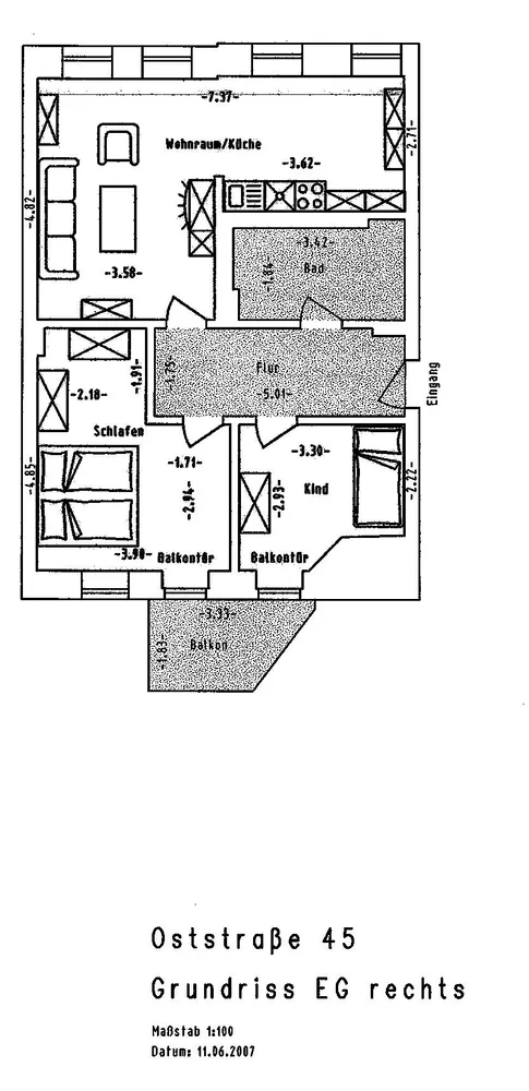 3 Zimmer Wohnung mit 70 m² in Leipzig – Bild 8