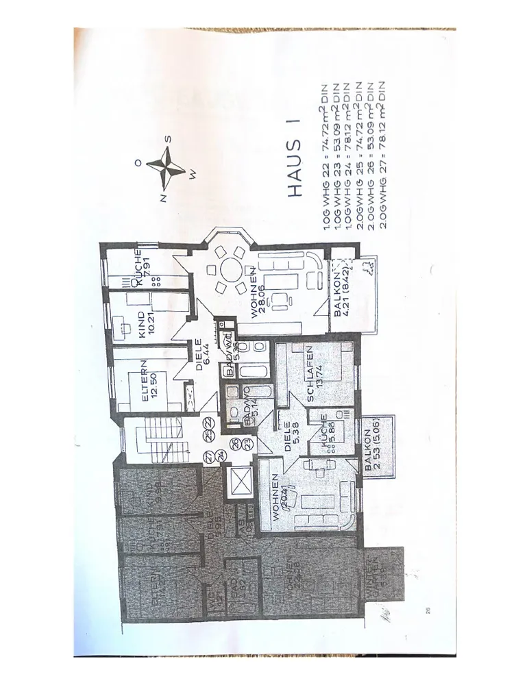 2 Zimmer Wohnung mit 54 m² in Augsburg – Bild 3