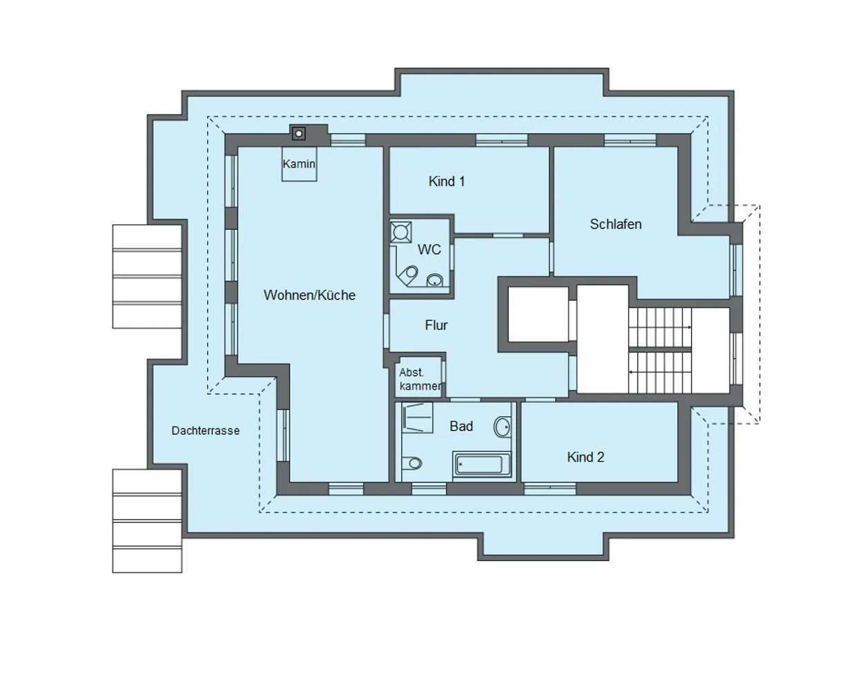 4 Zimmer Wohnung mit 112 m² in Coswig – Bild 2
