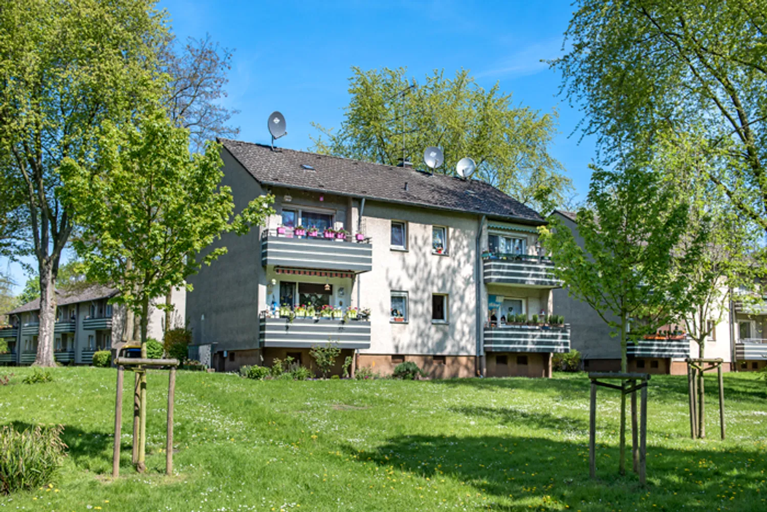 3 Zimmer Wohnung mit 46 m² in Duisburg – Bild 1