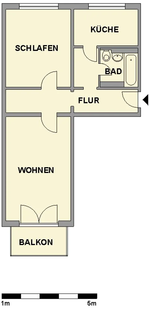 2 Zimmer Wohnung mit 57 m² in Chemnitz – Bild 5