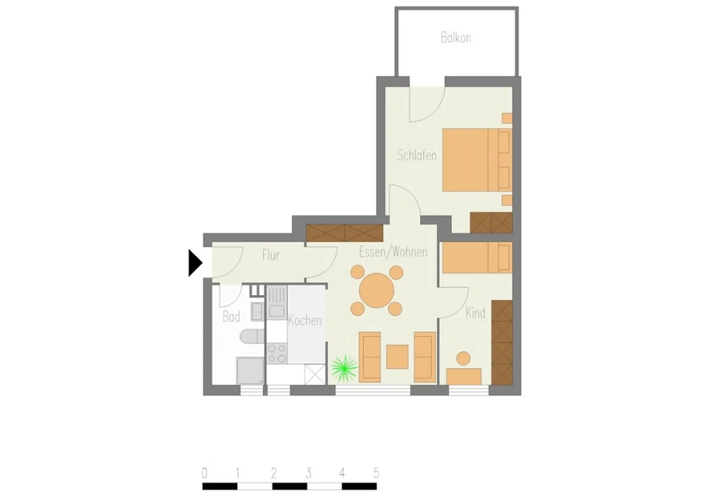 3 Zimmer Wohnung mit 54 m² in Velbert – Bild 5