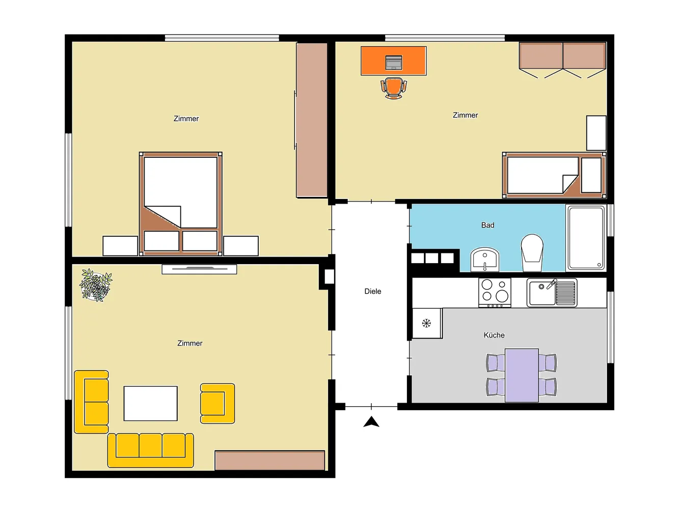 3 Zimmer Wohnung mit 73 m² in Berlin – Bild 6